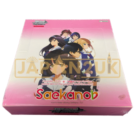 WEISS SCHWARZ SAEKANOB HOW TO RAISE A BORING GIRLFRIEND FLAT ENGLISH BOOSTER BOX