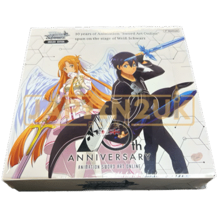 WEISS SCHWARZ SWORD ART ONLINE 10TH ANNIVERSARY ENGLISH BOOSTER BOX